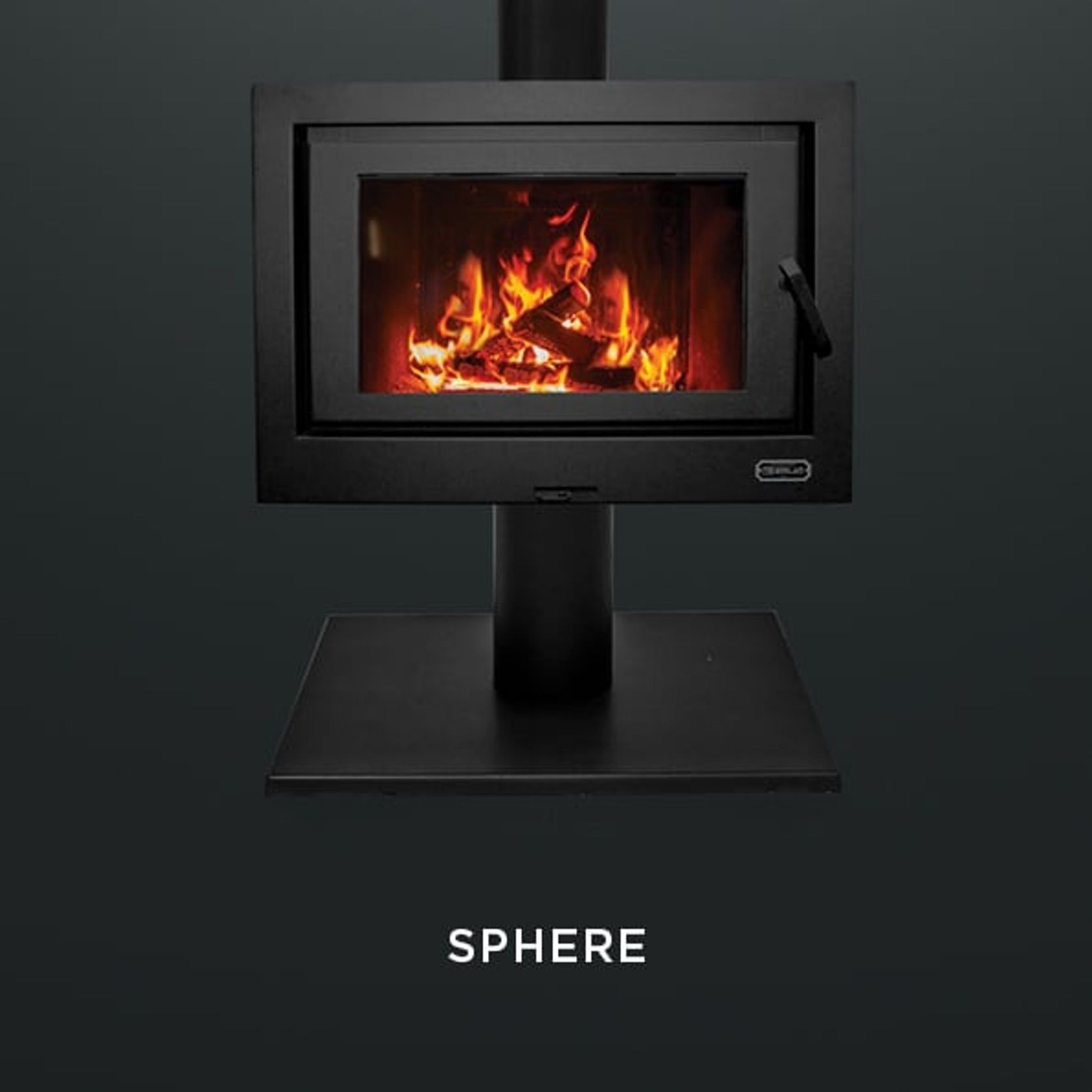 Kemlan Cube Wood Fireplace gallery detail image