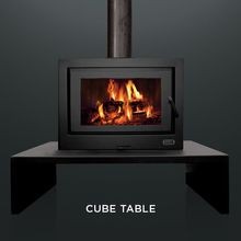 Kemlan Cube Wood Fireplace gallery detail image
