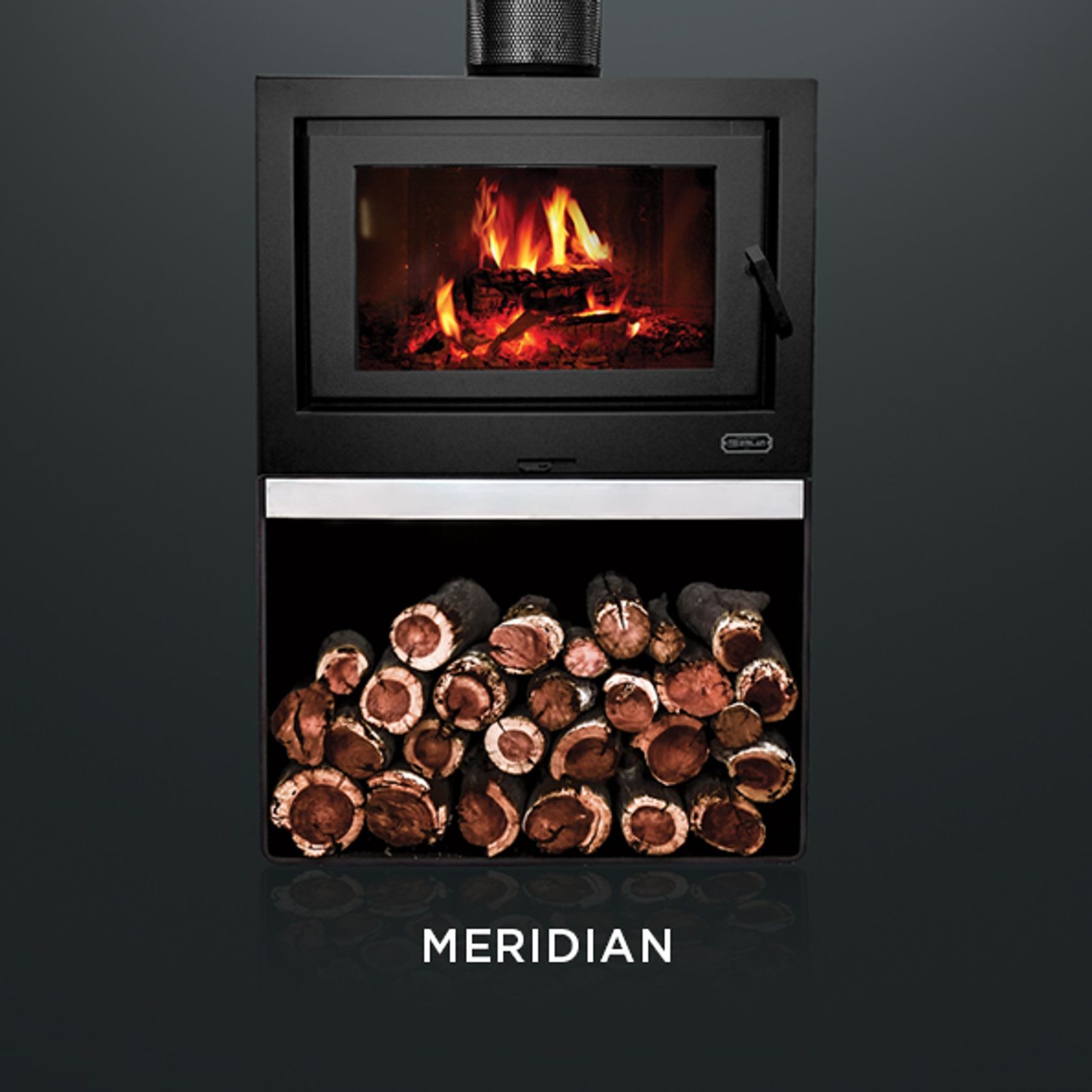 Kemlan Cube Wood Fireplace gallery detail image