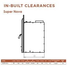 Kemlan Supa Nova Insert Wood Fireplace gallery detail image