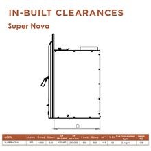 Kemlan Supa Nova Insert Wood Fireplace gallery detail image
