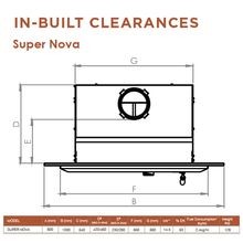 Kemlan Supa Nova Insert Wood Fireplace gallery detail image
