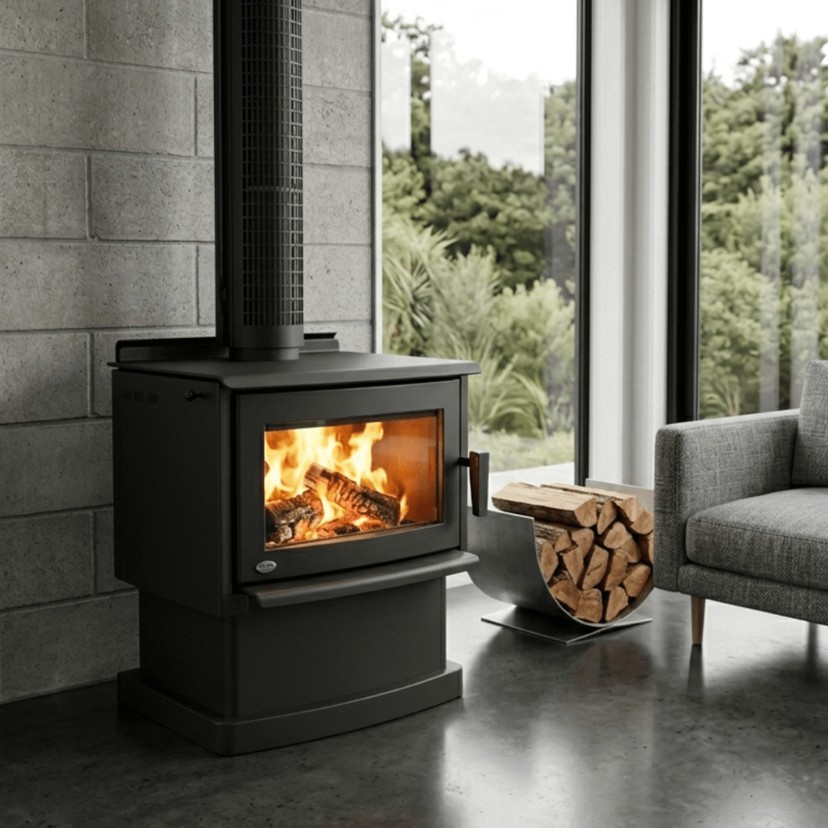 Monte Base Wood Burner gallery detail image