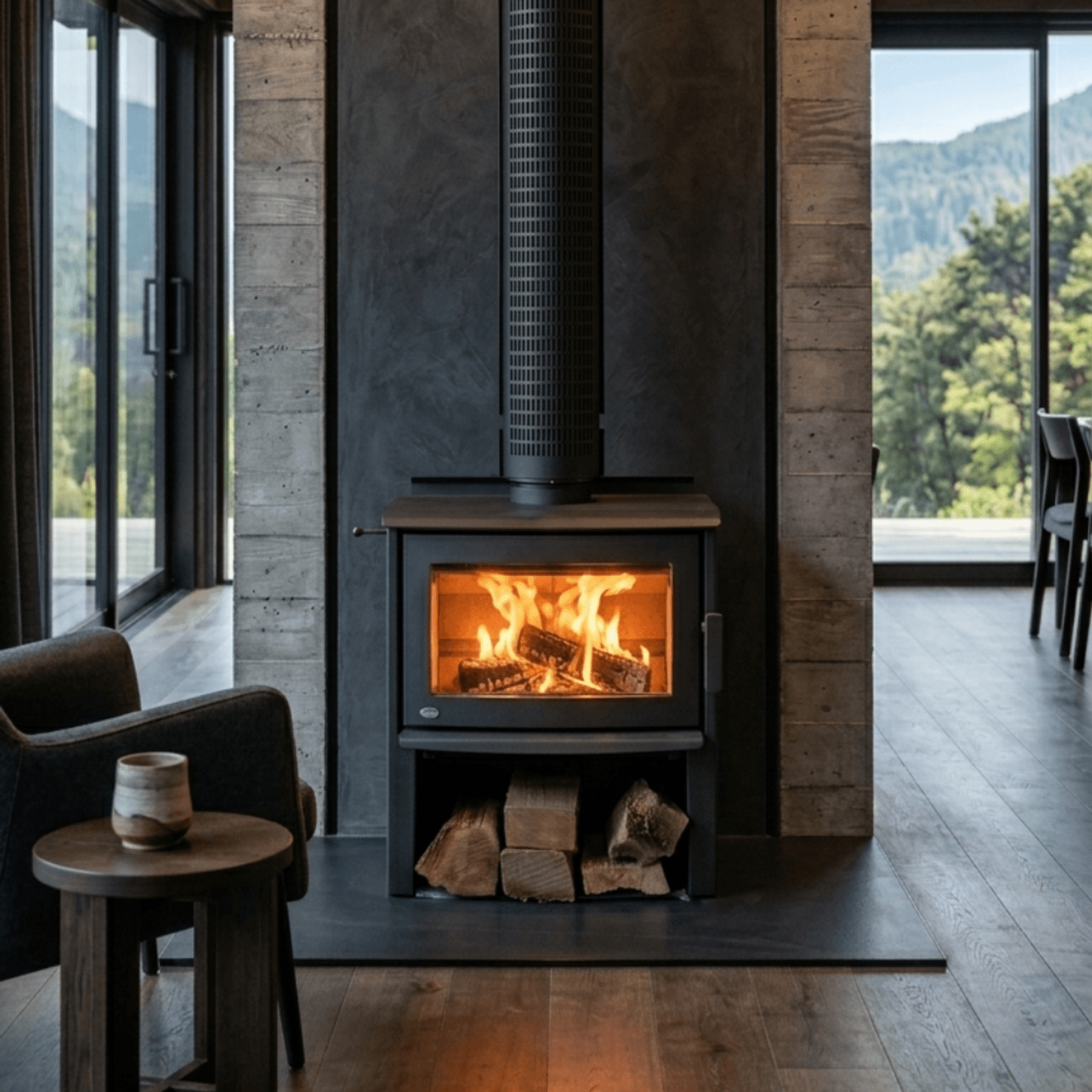 Monte Euro Wood Burner gallery detail image