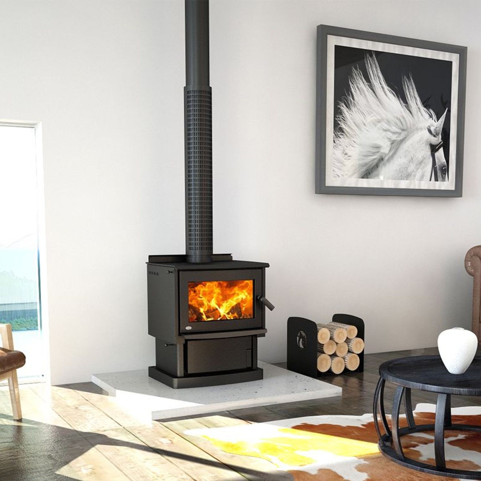 Monte Hybrid Multi Fuel Burner gallery detail image