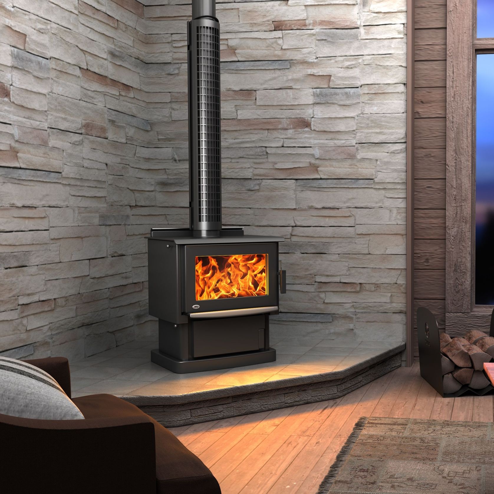 Monte Hybrid Multi Fuel Burner gallery detail image
