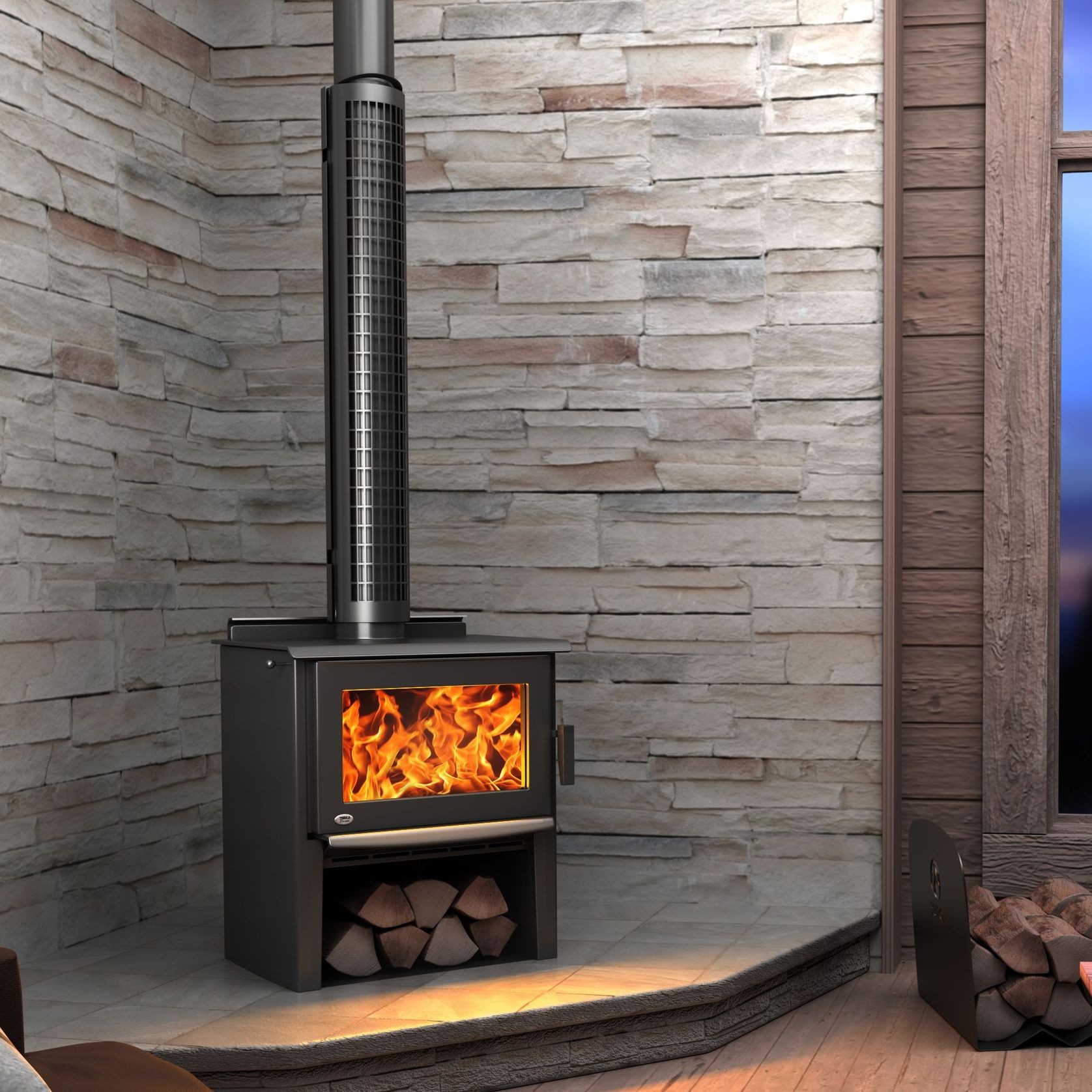 Monte Euro Wood Burner gallery detail image
