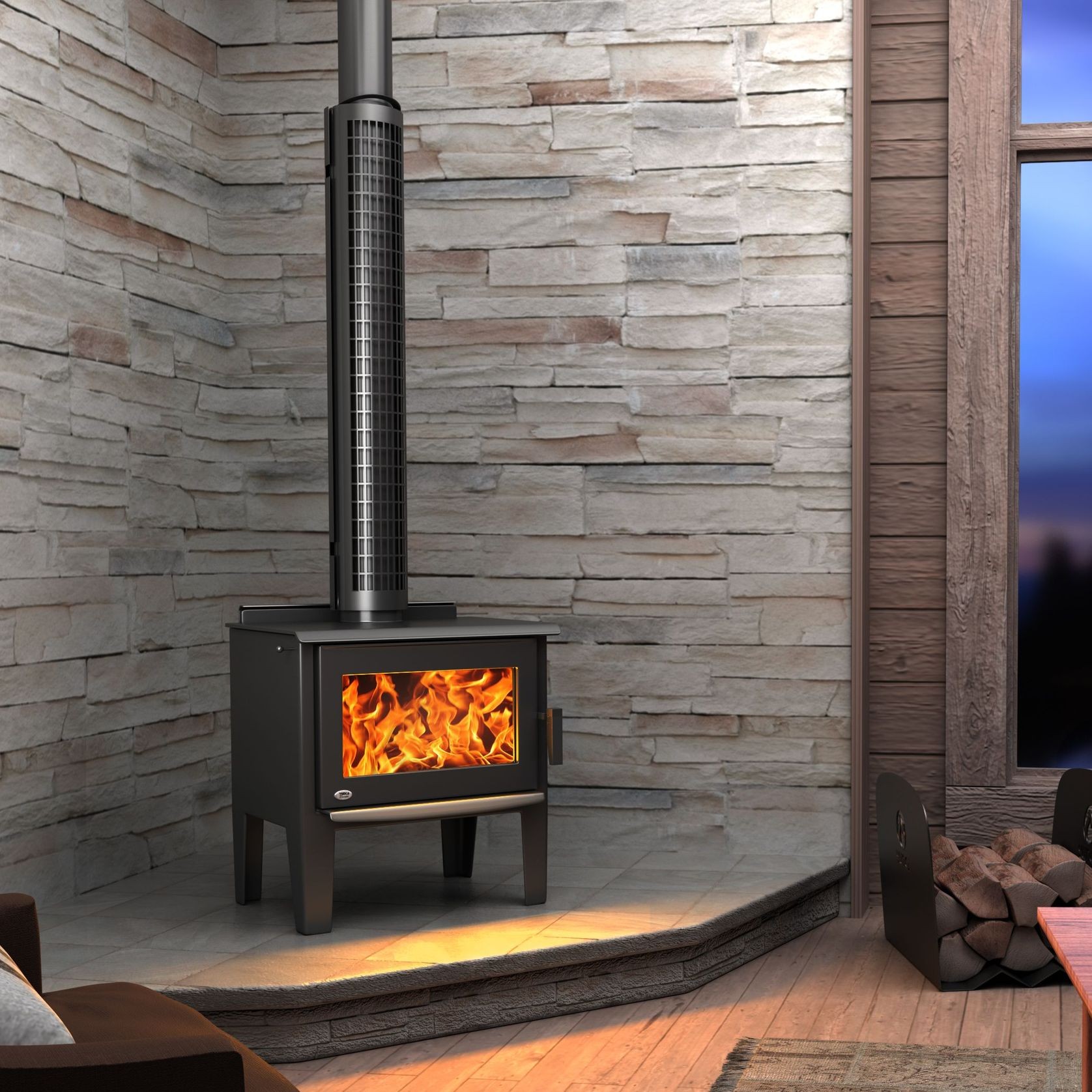Monte Leg Wood Burner gallery detail image