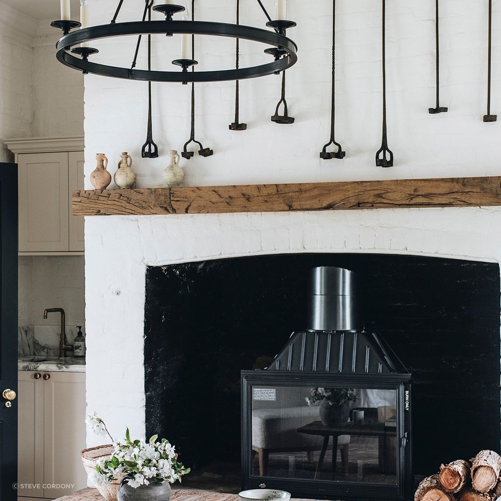 Seguin Super 9 Cheminee Fireplace - Swing Door gallery detail image