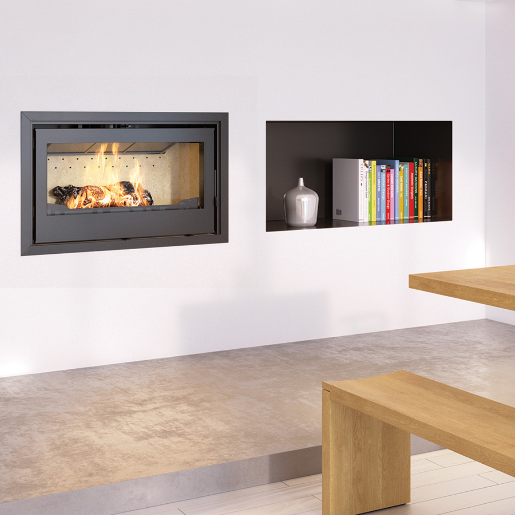 Axis I1000IB Single Sided - Contemporary Inbuilt gallery detail image
