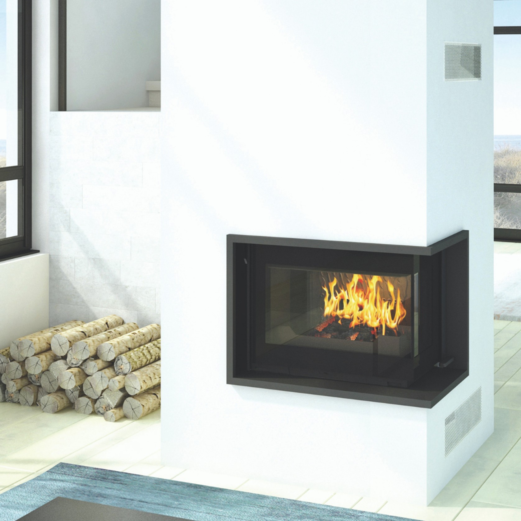 Seguin Europa 7 VL - Black Glass, Swing & Lift Door gallery detail image
