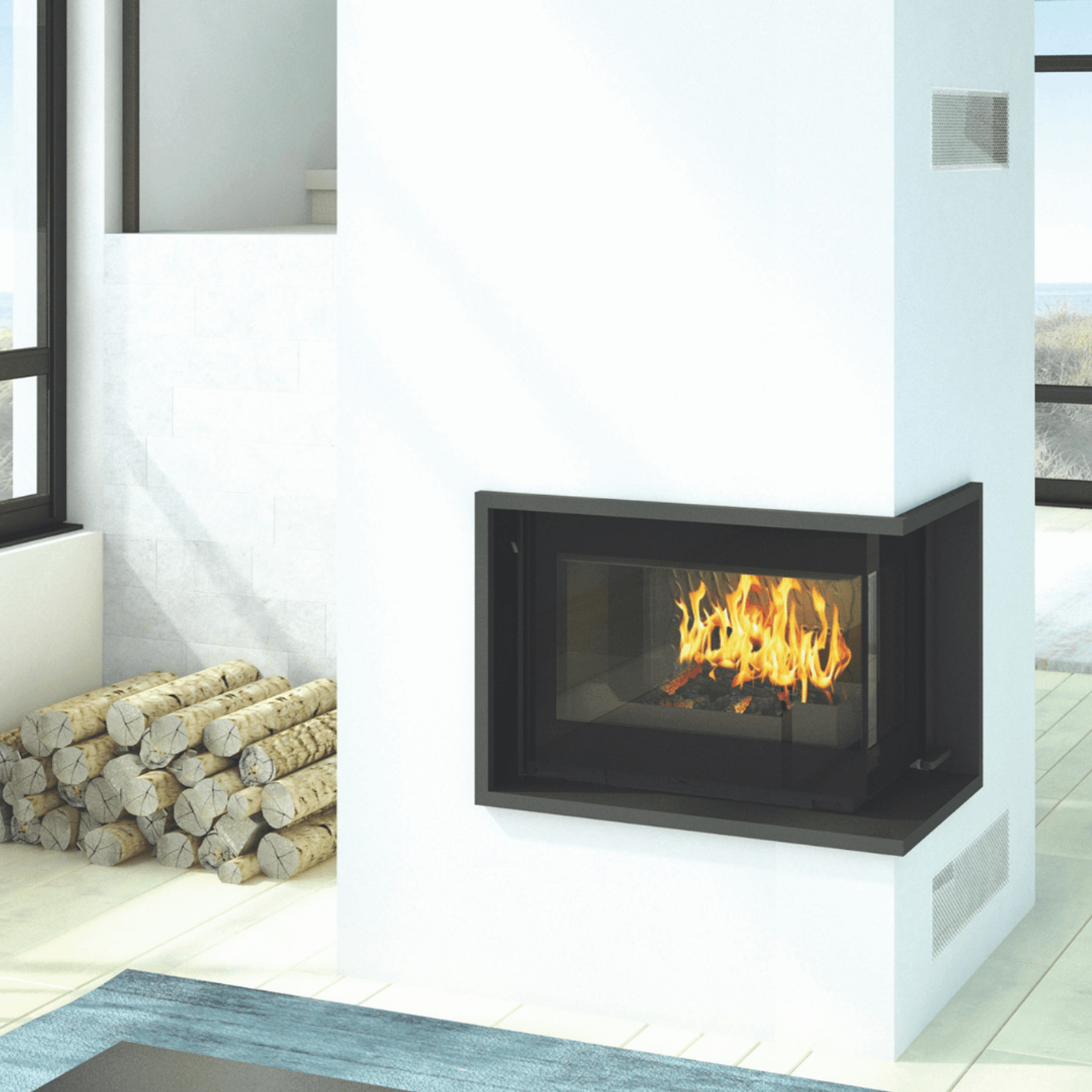 Seguin Europa 7 VL - Black Glass, Swing & Lift Door gallery detail image