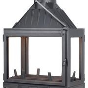 Seguin Multivision 8000 4 Sided Cast Iron Fireplace gallery detail image