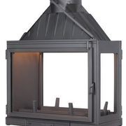 Seguin Multivision 8000 3 Sided Cast Iron Fireplace gallery detail image