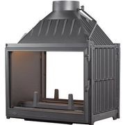 Seguin Multivision 8000 Double Sided Cast Iron Fireplace gallery detail image