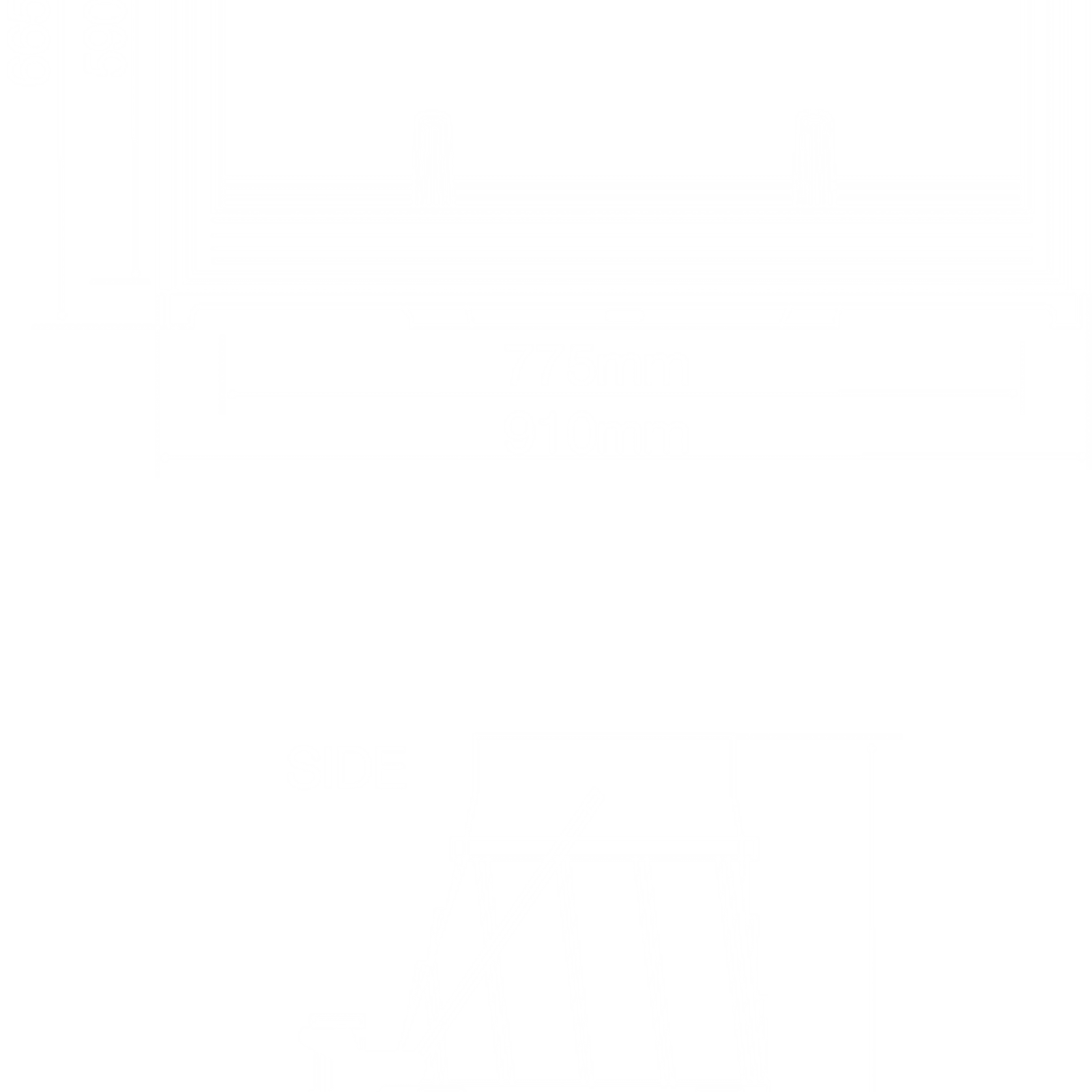 Seguin Super 9 Cheminee Fireplace - Swing Door gallery detail image