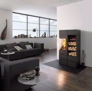 Skantherm Elements 400 - Corner Slow Combustion Wood Heater gallery detail image
