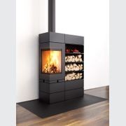 Skantherm Elements 400 - Corner Slow Combustion Wood Heater gallery detail image