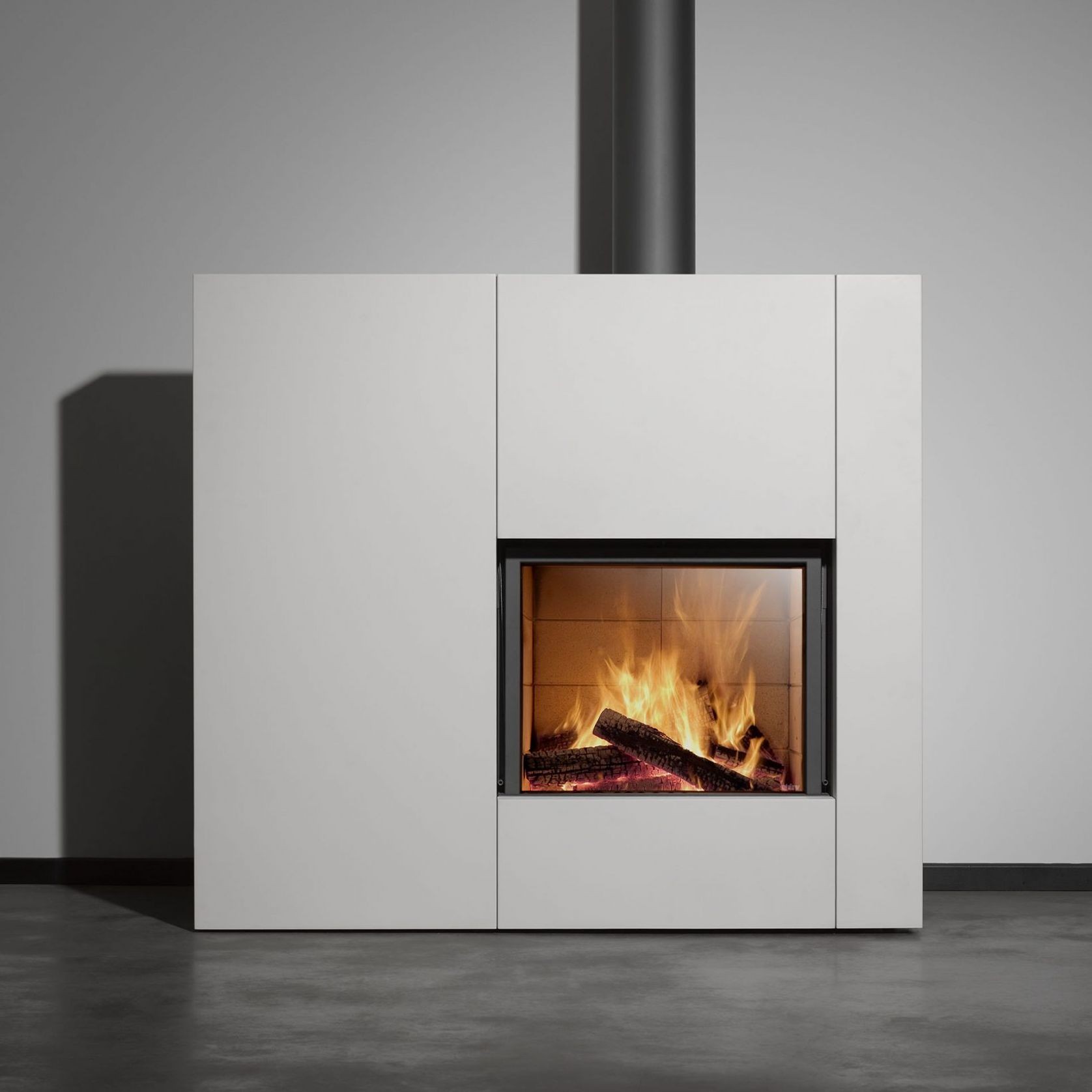 Stuv 21/95 Single Sided Wood Fireplace gallery detail image
