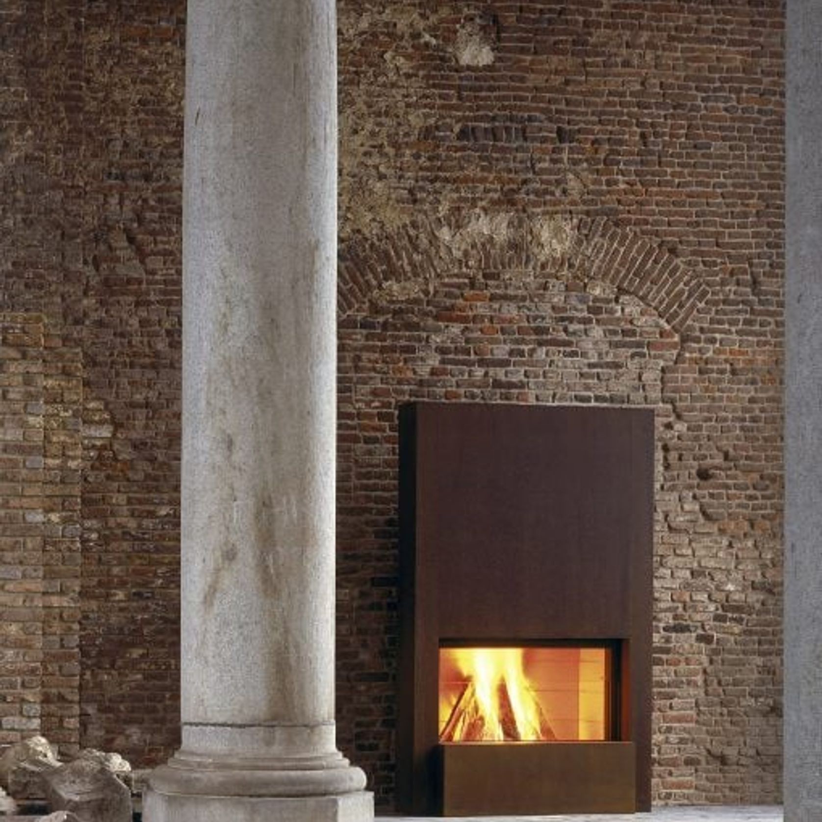 Stuv 21/105 Single Sided Wood Fireplace gallery detail image