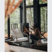 Stûv 30 Compact One Clean-Air Fireplace gallery detail image