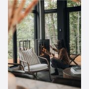 Stûv 30 Compact One Clean-Air Fireplace gallery detail image