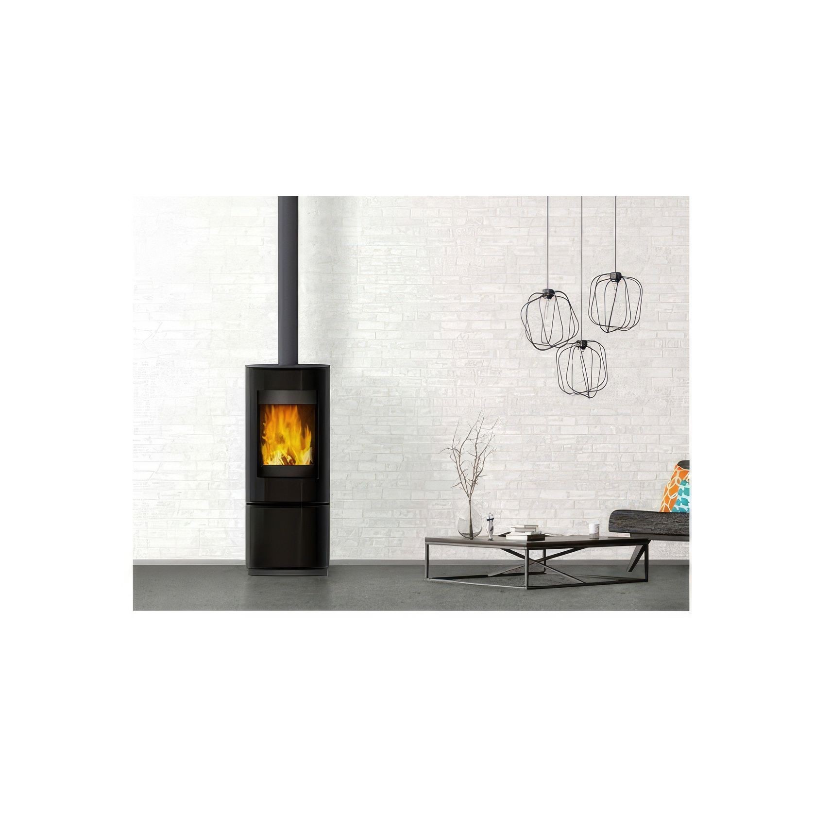 Visionline Circle Wood Stove gallery detail image