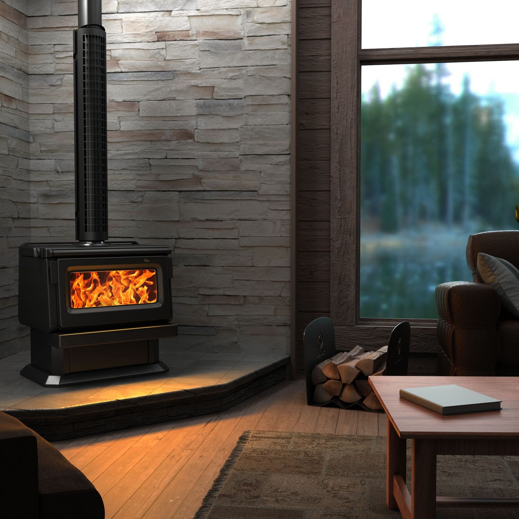 WEGJ 2000 Wood Burner gallery detail image