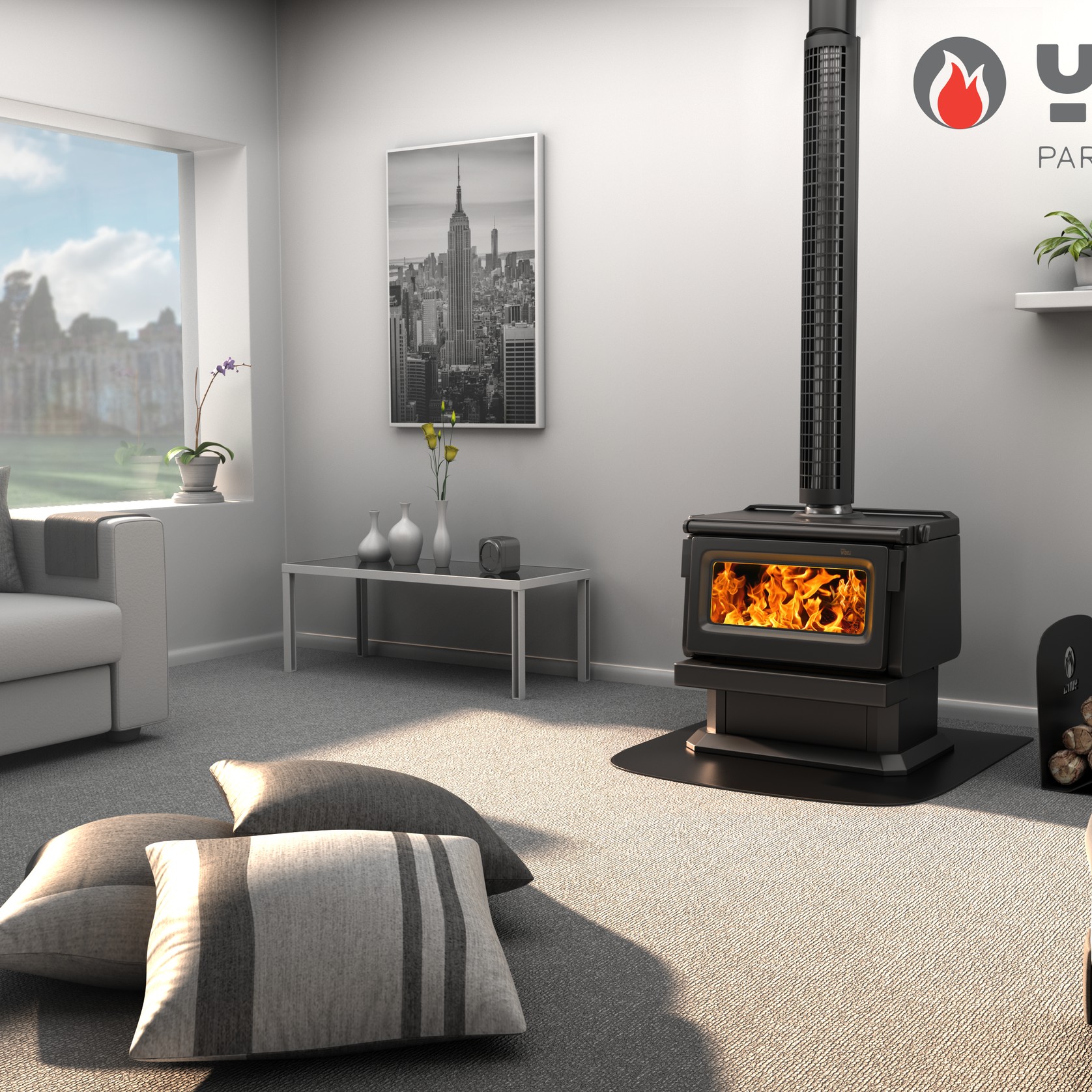 WEGJ 2000 Wood Burner gallery detail image