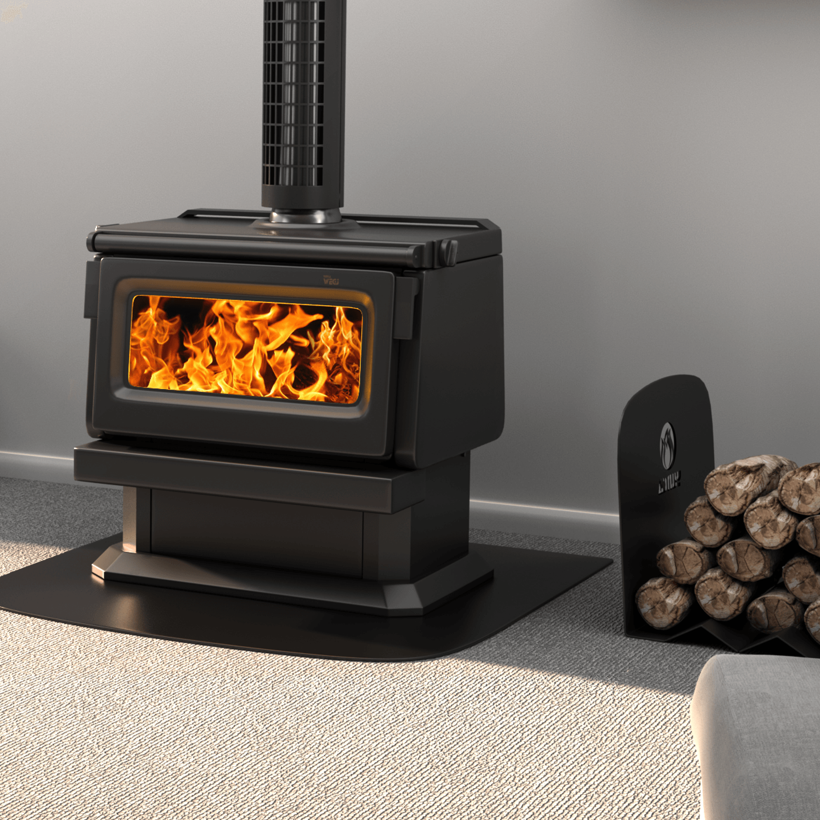 WEGJ 2000 Wood Burner gallery detail image