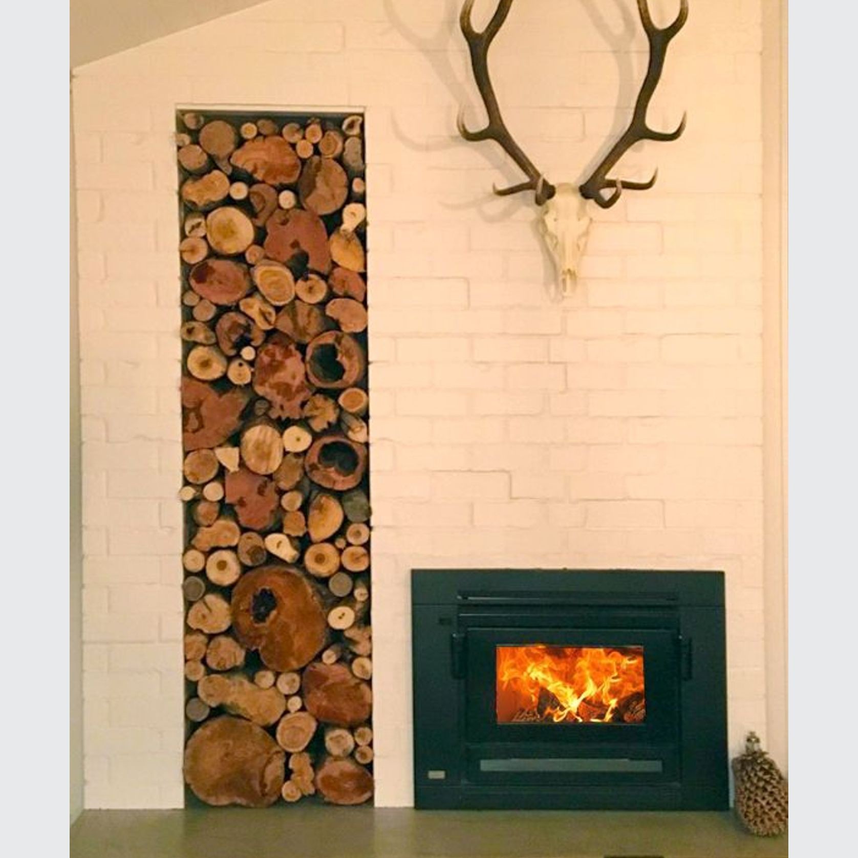 Xander Insert Wood Burner Fireplace gallery detail image