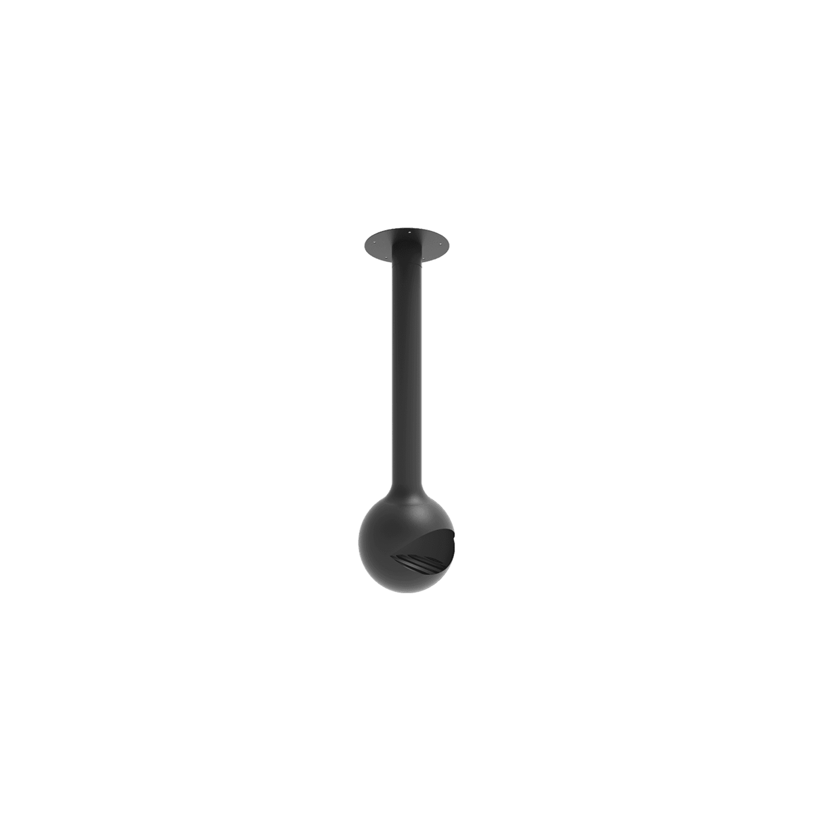 Zen Suspended Occio Wood Fireplace gallery detail image