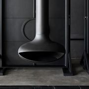 Zen Elegante Wood Burning Suspended Fireplace gallery detail image