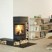 Skantherm Elements 400 - Corner Slow Combustion Wood Heater gallery detail image