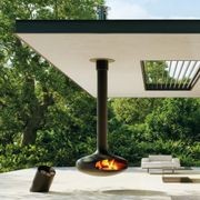 Domo Suspended Outdoor Fireplace gallery detail image