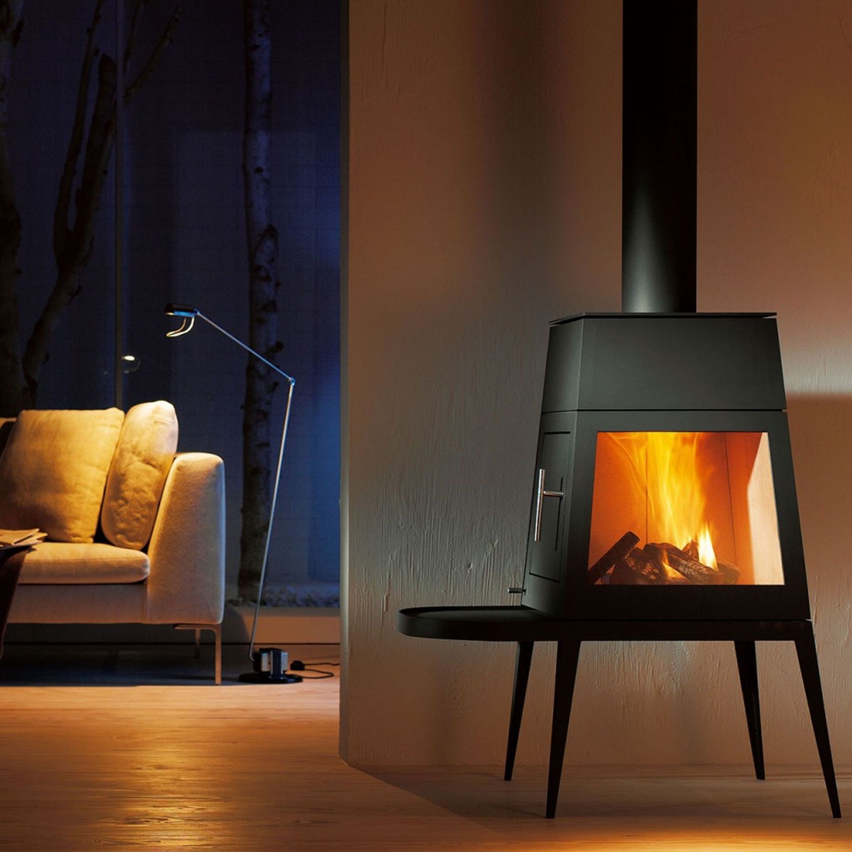 Skantherm Shaker - Slow Combustion Wood Heater gallery detail image
