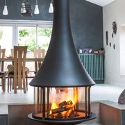 JC Bordelet Zelia 908 - Suspended Wood Fireplace gallery detail image