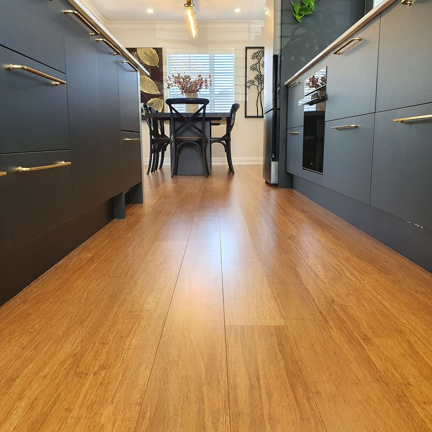 Compressed Bamboo Flooring - Coffee gallery detail image