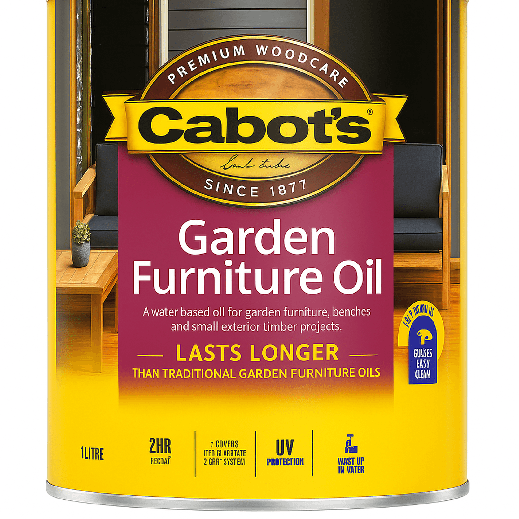 Cabot's Garden Furniture Oil gallery detail image