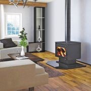 Kemlan XL Freestanding Rural Wood Fireplace gallery detail image