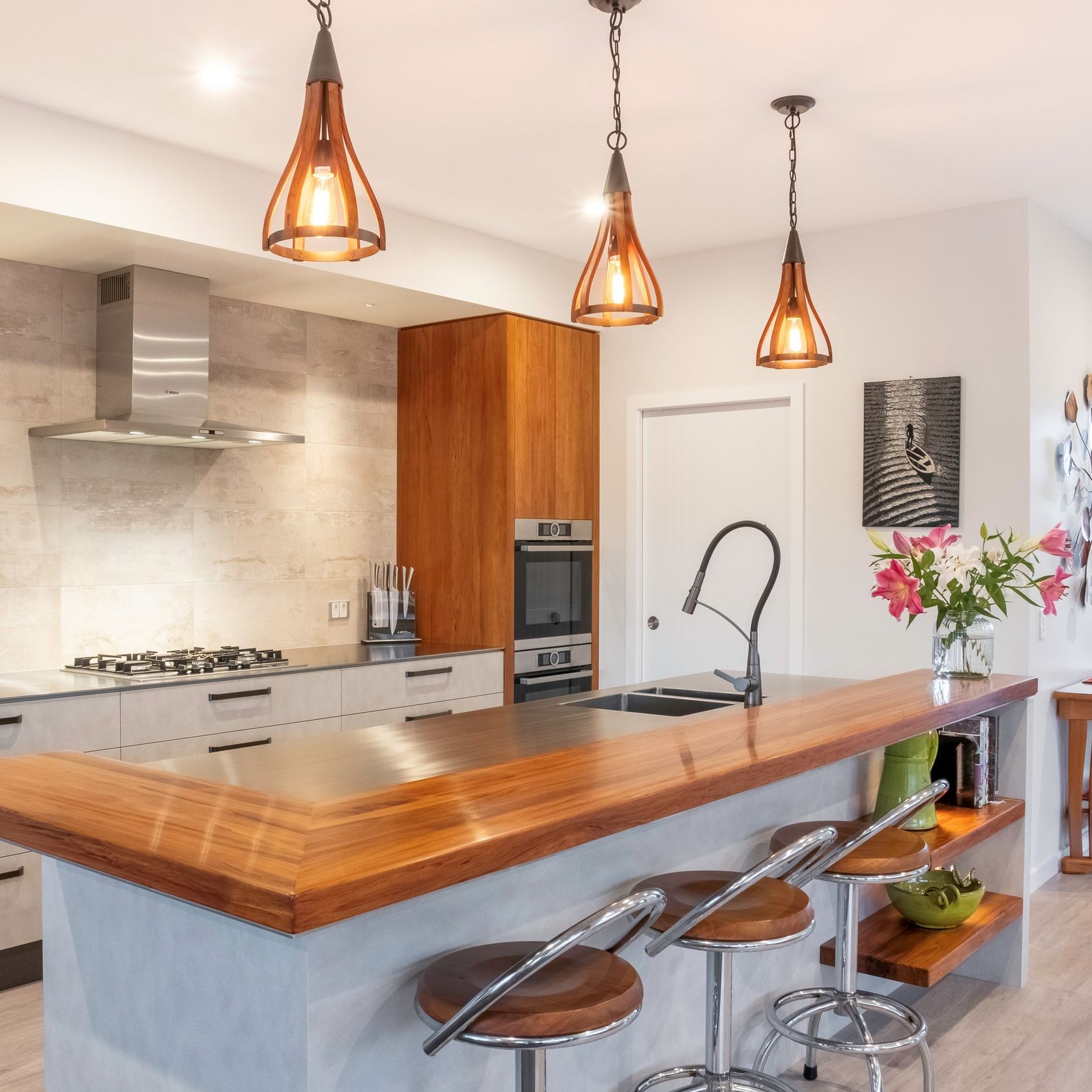 Heart Rimu Benchtop gallery detail image