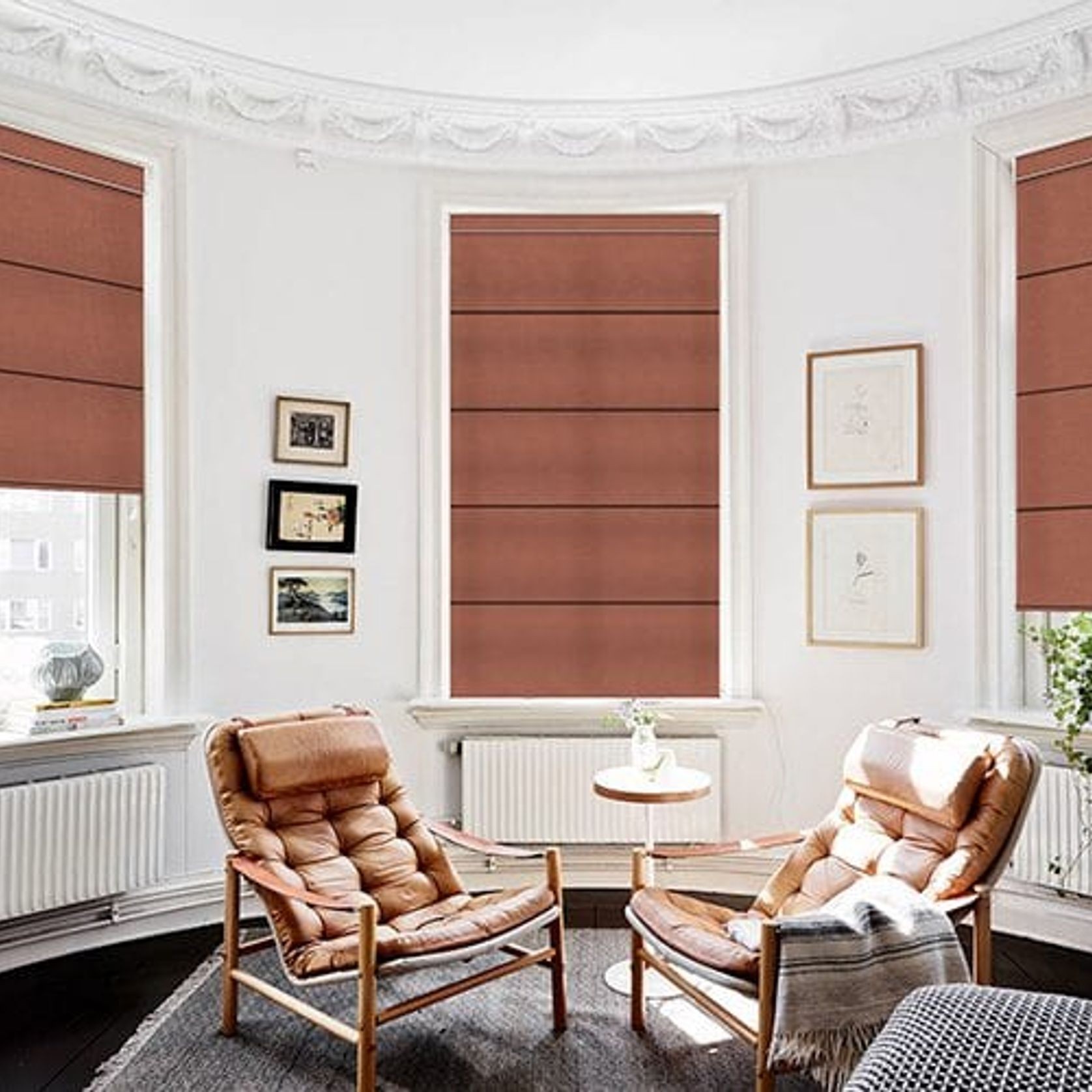 Premium Blackout Roman Blinds gallery detail image