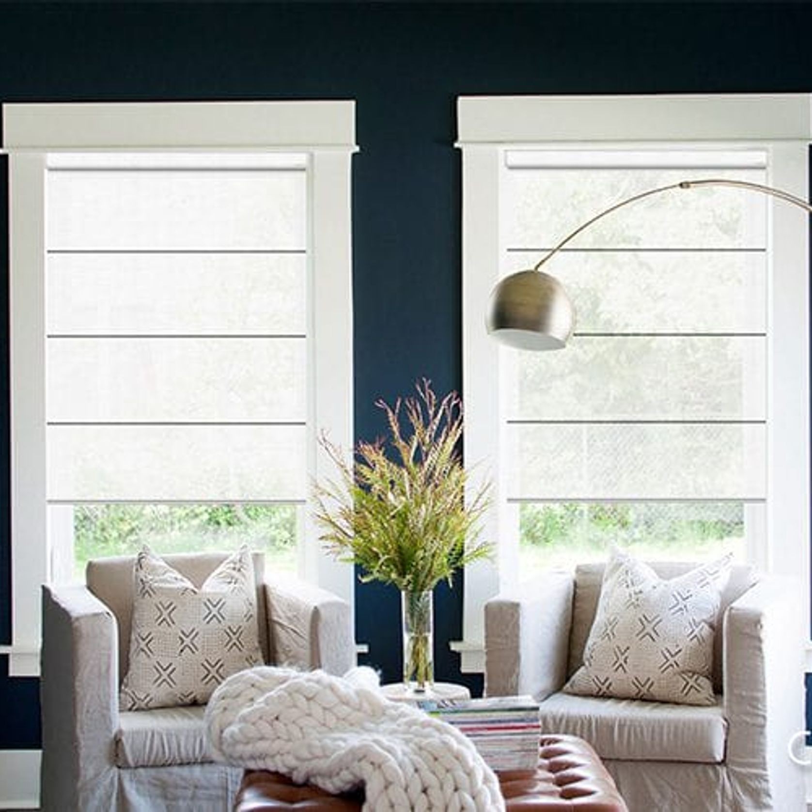 Ultimate Blackout Roman Blinds gallery detail image