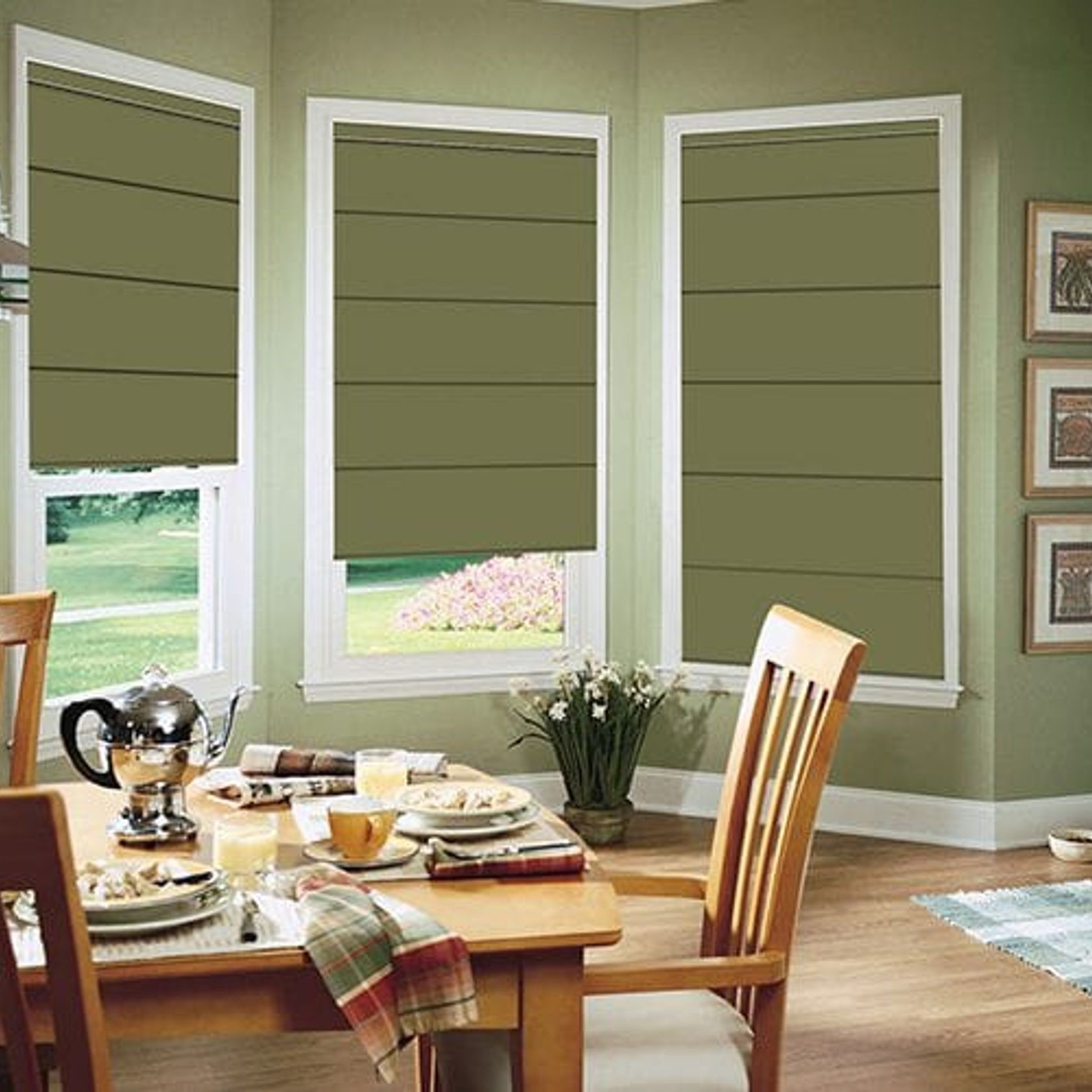 Premium Blackout Roman Blinds gallery detail image