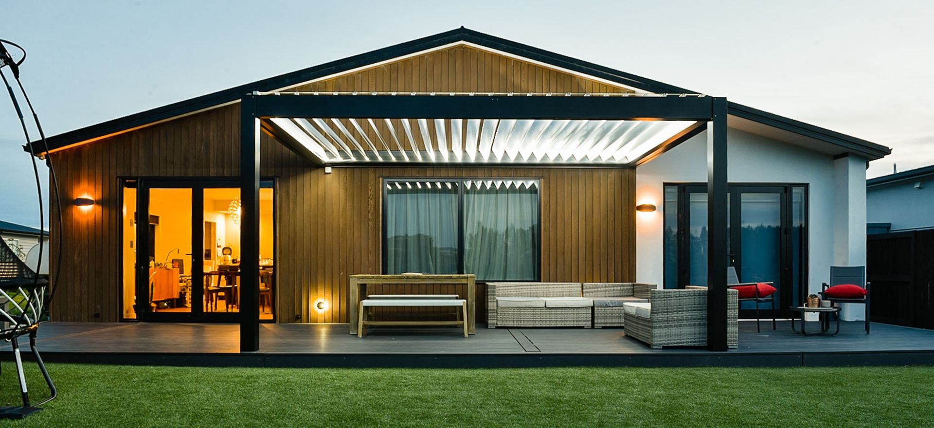 Transform your outdoor space: unlocking the advantages of louvre opening roofs  for versatile living