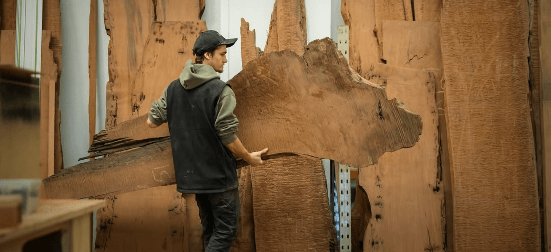 The beauty in imperfection: Dylan McKay is carving a story in timber