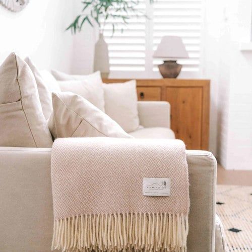 Ruanui Station Lambswool Throw - Rooker Reed