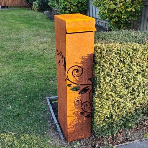 Leaves - Free Standing  Letterbox