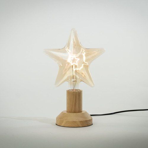 Bambino Star Wooden Table Lamp