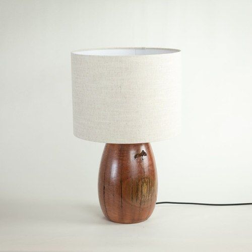 Edgar - Large Jarrah Table Lamp